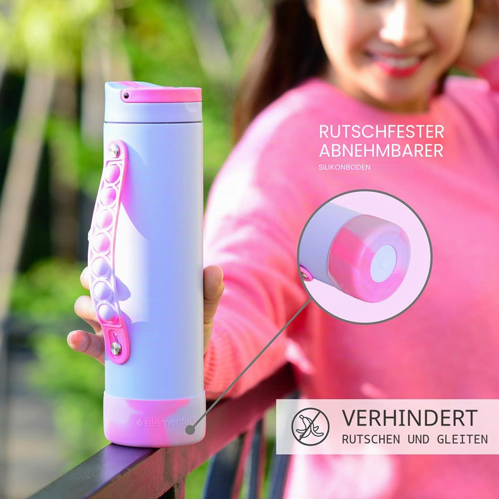 Elemental Iconic Isolierte Wasserflasche 590ml - Lilac Tie Dye 590 ml Lilac Tie Dye, 590 ml Lilac Ti