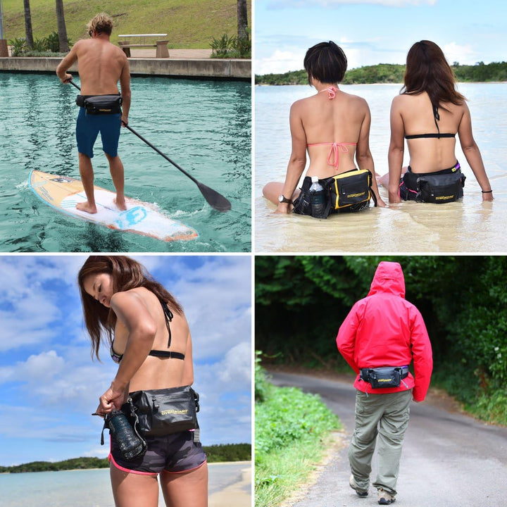 Overboard Wasserdichte Hüft Tasche Gelb, Gelb