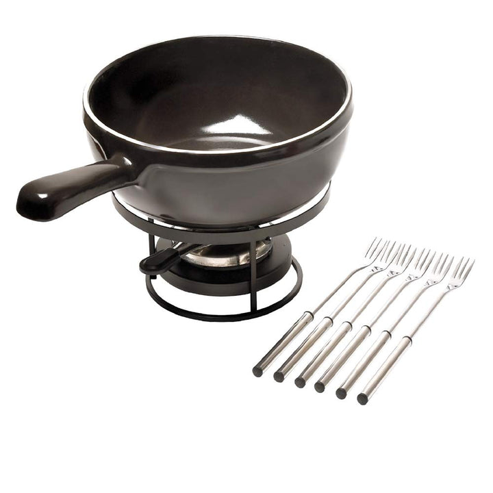 Fondue set Ø240mm Interhal 9922-79 Fusain Zeichenkohle, Zeichenkohle
