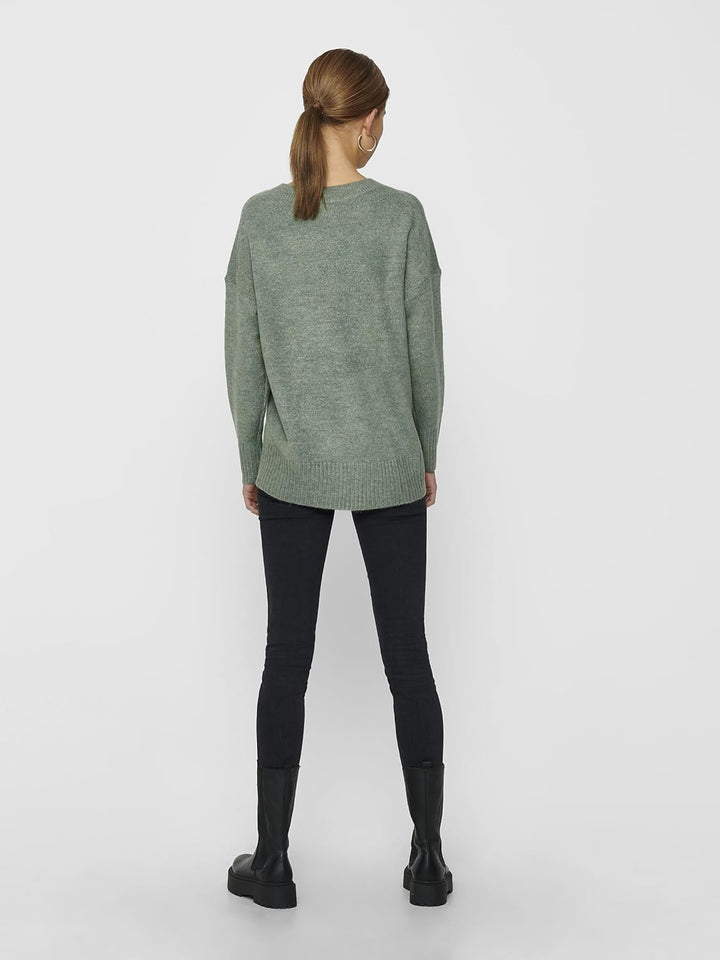 ONLY Female Strickpullover ONLNANJING Strickpullover S Balsam Green, S Balsam Green