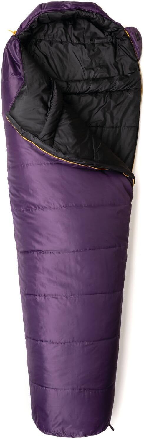 Snugpak Sleeper Lite WGTE Mumienschlafsack mit isolierter Isolierung, verstellbare Kapuze, Schulter-