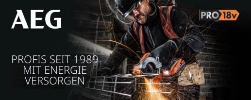 AEG 18 V Pro18V Akku-Stichsäge, BST18X2-0, Hublänge 25,4 mm, ohne Akku u. Ladegerät