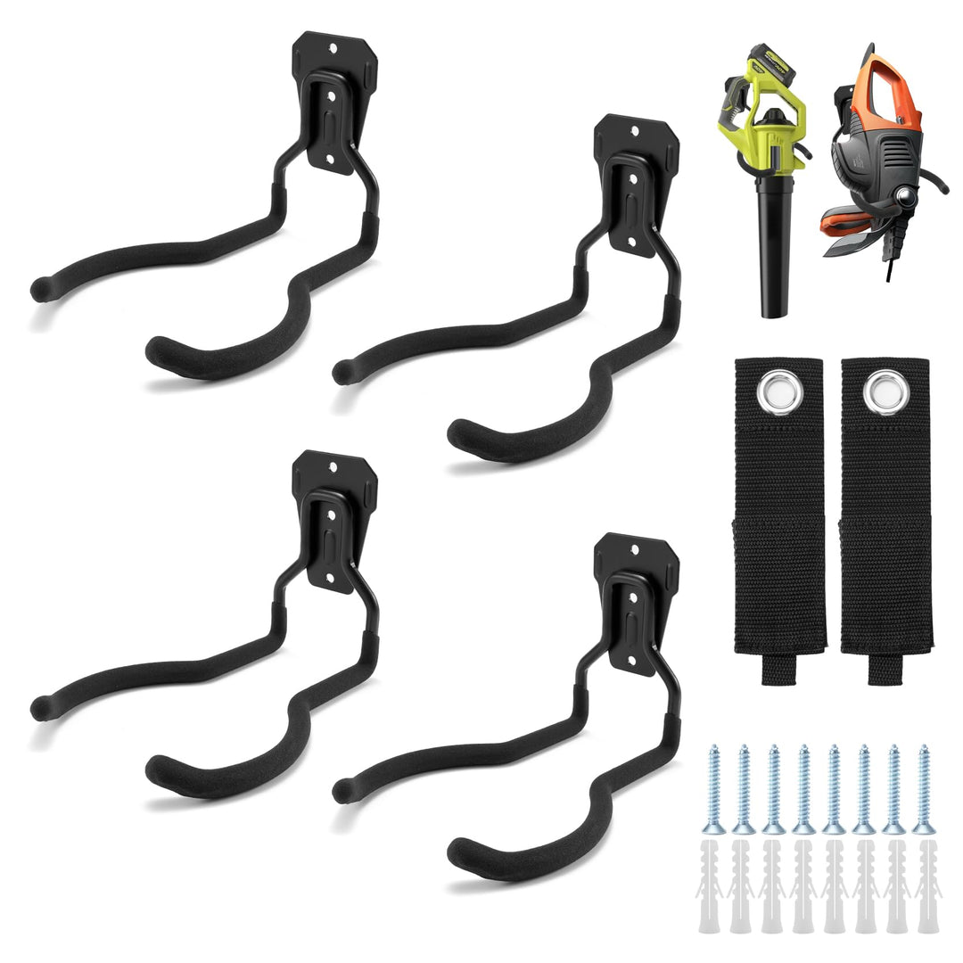 Garten-Elektrowerkzeug-Aufhänger, Unkrautfresser-Gestell, Schnurtrimmer, Wandhaken, Garagen-Wandhake