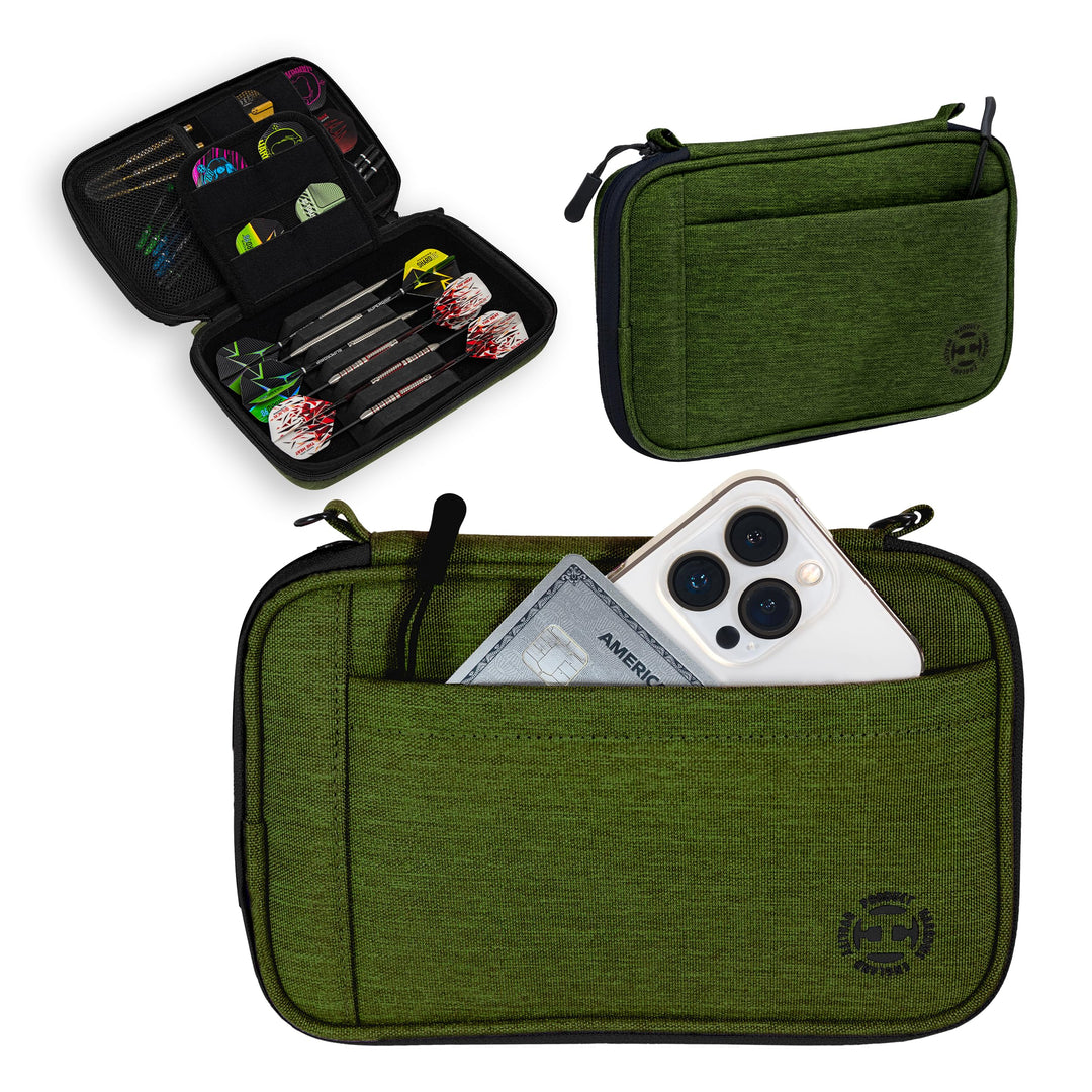 Harrows Smart Case Darttasche &amp; Dart-Etui für 3 oder 6 Darts | Robustes Eva-Case mit Stoff-Finish |