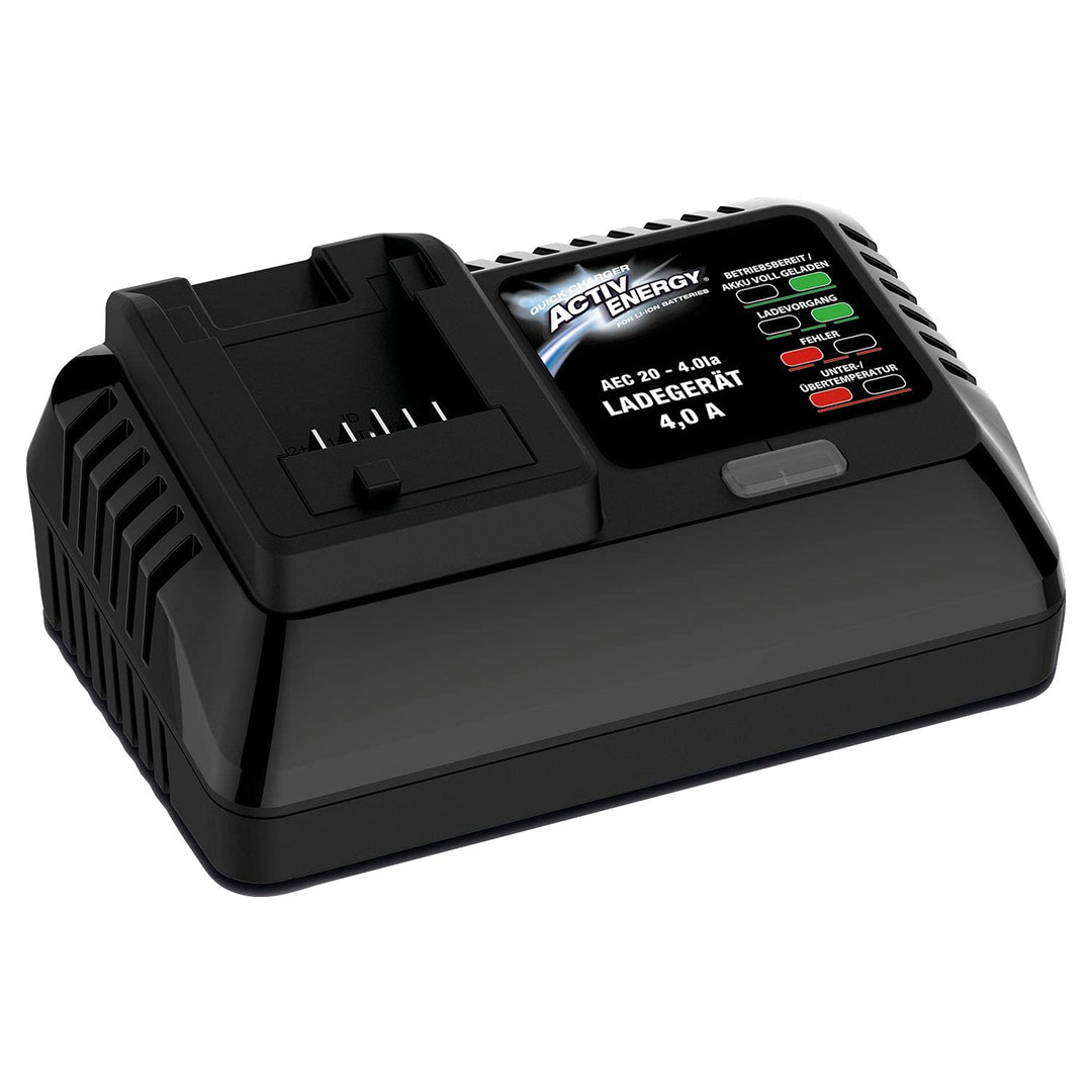 Activ Energy Universal Akku-Ladegerät für FERREX Akku-Werkzeuge, Universal Akkuladegerät, für Li-Ion