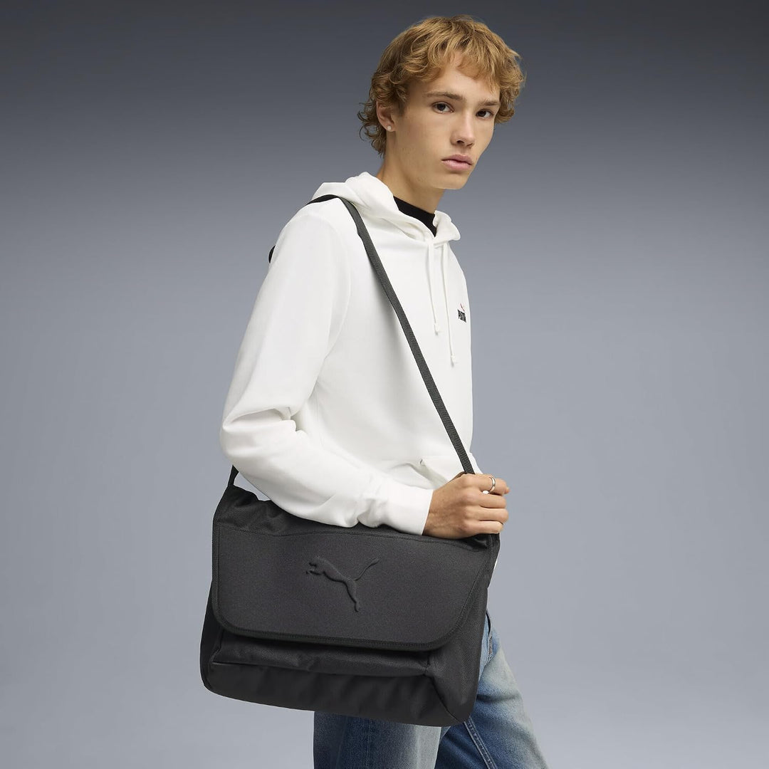 PUMA Jugendliche Und Erwachsene PUMA Buzz 6 l Messenger-Bag OneSize, Black