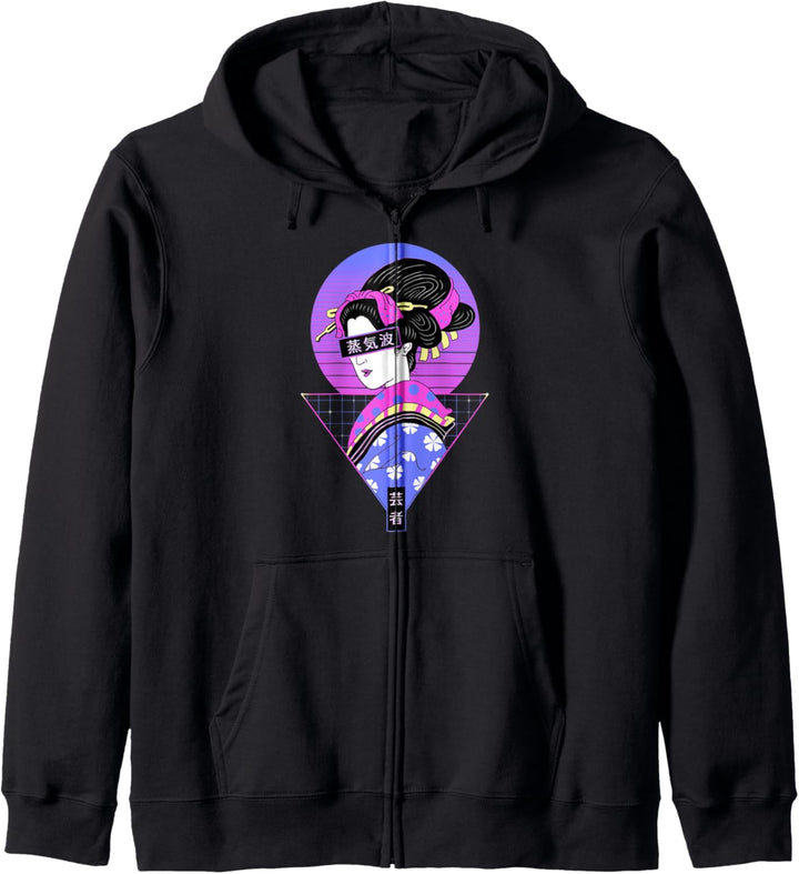 Geisha Wave Kapuzenjacke
