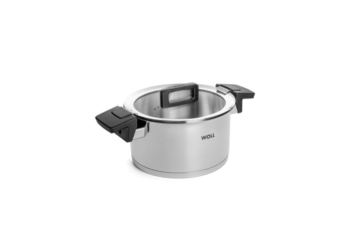 Woll Concept Kochtopf mit Deckel - Induktiv -, Ø 20 cm, 11 cm hoch, 3,4l - Geeignet für alle Herdart