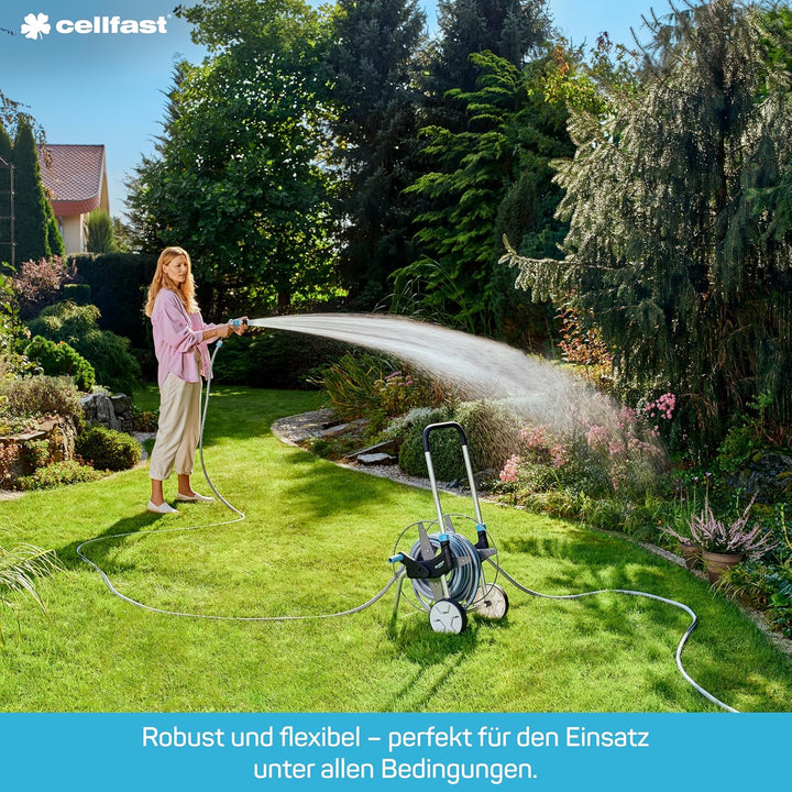 Cellfast Gartenschlauch Smart, 1/2”, 50 m, 13-101, Schwarz-blau Single, Single