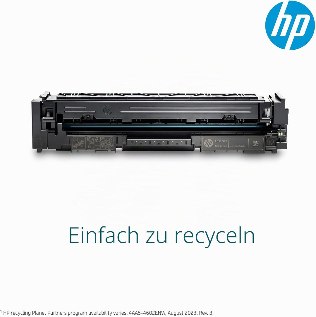 HP 212A (W2120A) Schwarz Original Toner für HP Color LaserJet Enterprise M554, M555, M578 Standard S