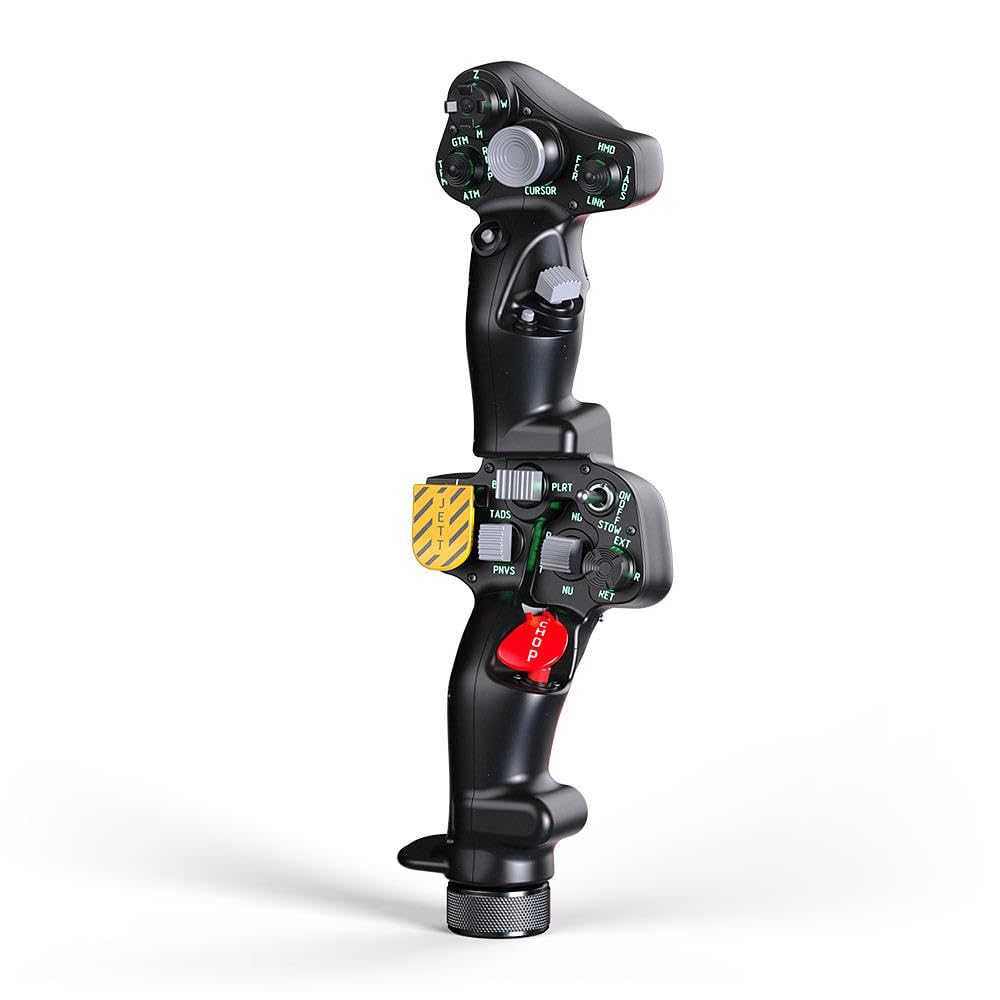 VIRPIL Controls - Dual-SF Collective Grip (Helicopter Joystick for VPC Rotor TCS Bases, Flight Simul