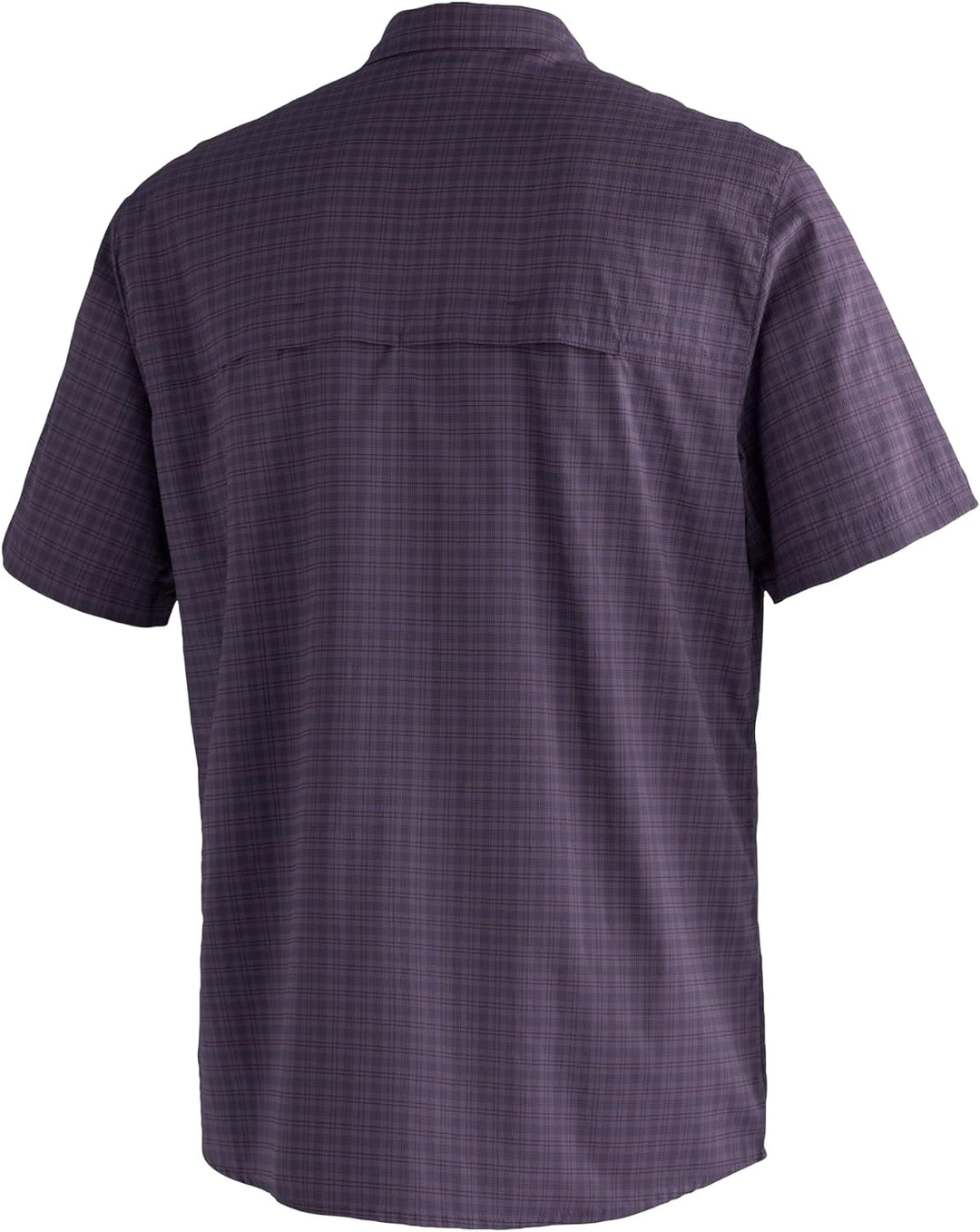 Maier Sports Herren Mats S/S Funktionshemd 56 Grey Check, 56 Grey Check