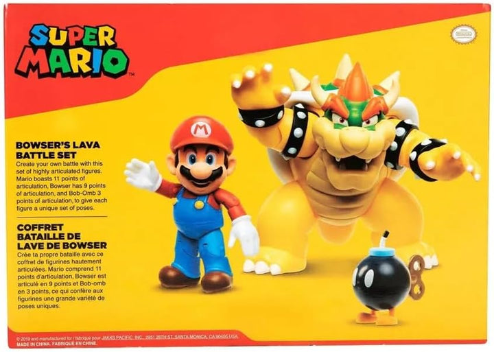 Nintendo Super Mario Bowser 18cm vs. Mario Figuren Set (Wave 1)