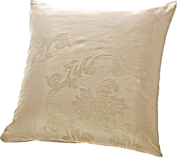 Curt Bauer Josephine 3737 Mako-Brokat-Damast Kissenbezug 40x80 2219-champagner, 40x80 2219-champagne