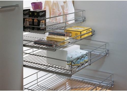 Auszugskorb I 60er Schrank H 100 x B 545 x T 500 mm (Ordnungssysteme Zubehör Auszugsschrank)