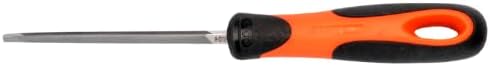 Bahco 4-186-04-2-2 Dreikant-Sägefeile "Ergo" schlank mit Heft Hieb 2, 100 x 6,0 mm 10 cm, 10 cm