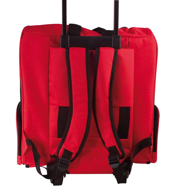 Doggy Dynamic Transporttasche mit Rollen für Hunde 40 x 27 x 45 cm rot 40*27*45, rot 40*27*45