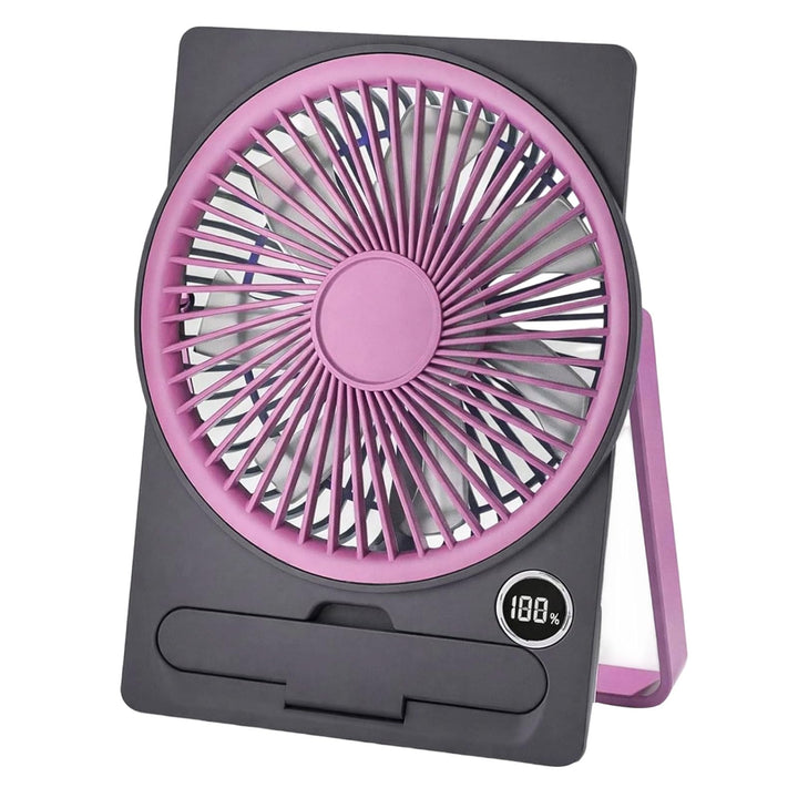 Tischventilator Klein, Mini Ventilator, USB Ventilator, Tischventilator Sehr Leise, 5 Geschwindigkei