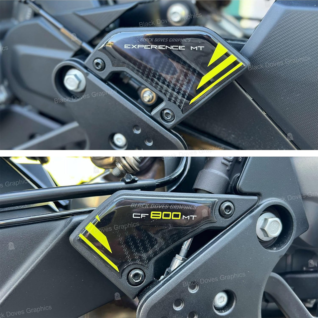 3D-Aufkleber aus Harz, Protektoren, kompatibel mit CF Moto 800MT Touring 2022 (Absatzschutz)