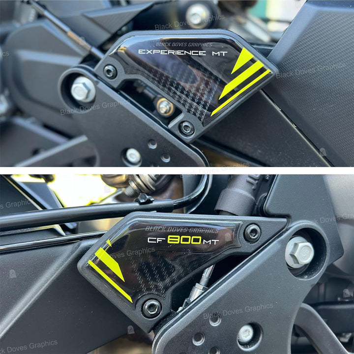 3D-Aufkleber aus Harz, Protektoren, kompatibel mit CF Moto 800MT Touring 2022 (Absatzschutz)