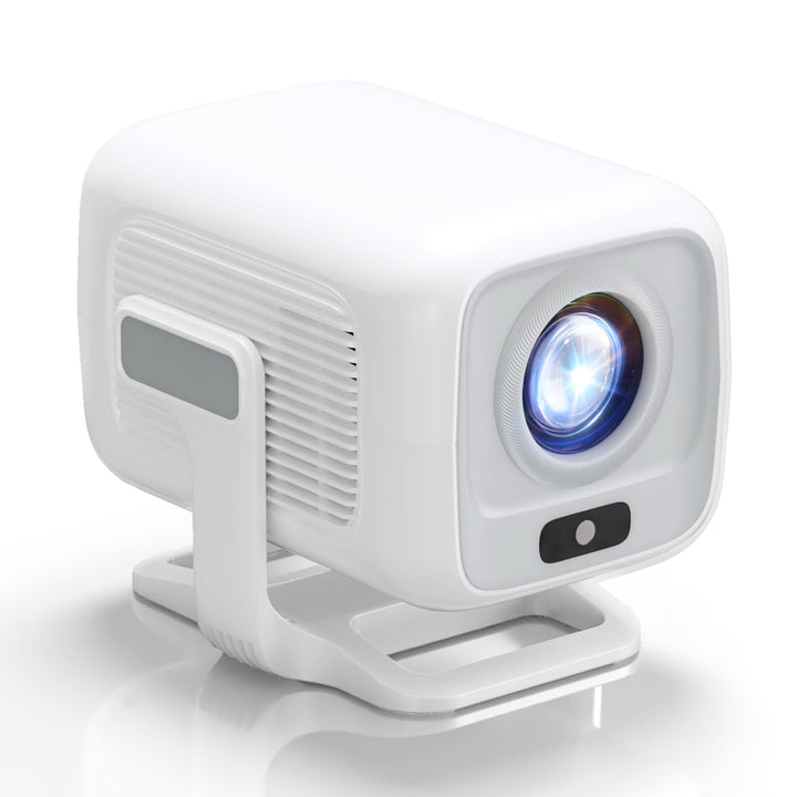 Mini Projektor [Eingebettete App] Autofokus Tragbarer Video-Beamer 4K UHD WiFi 6 BT5.2 Heimkino-Trag