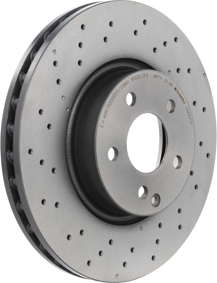 Brembo 09.A621.31 Vordere Bremsscheibe mit UV Lackierung