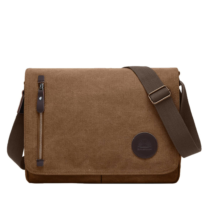 ZHIERNA Umhängetasche Herren für Herren und Damen, Canvas Messenger Bag, Vintage schultertasche für