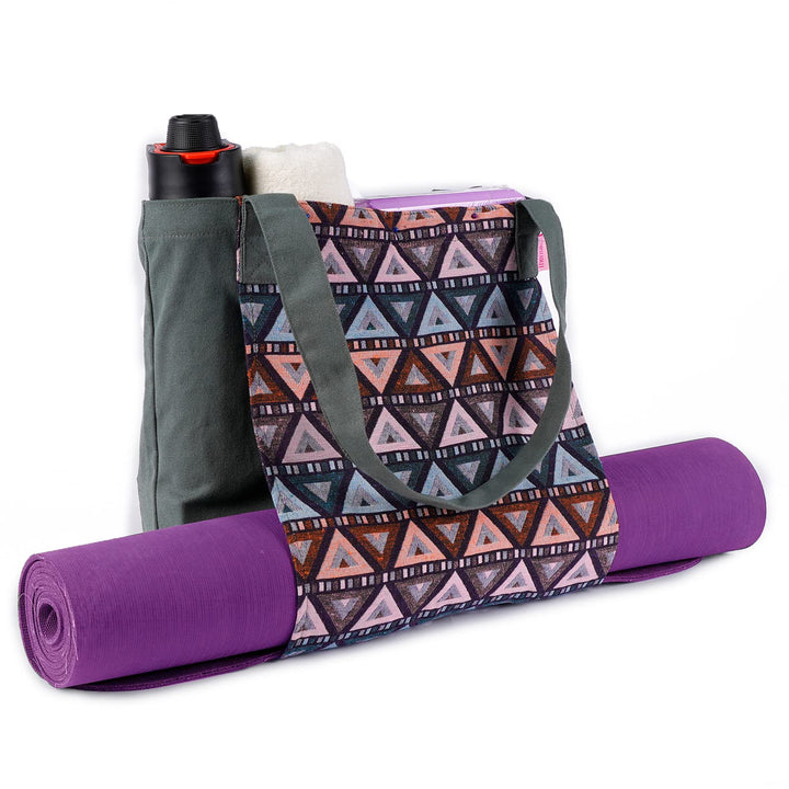 Yoga-Mattentasche, Tasche für Damen, Yogamatte, Tragetasche für Yoga, Pilates oder Gymnastik, leicht