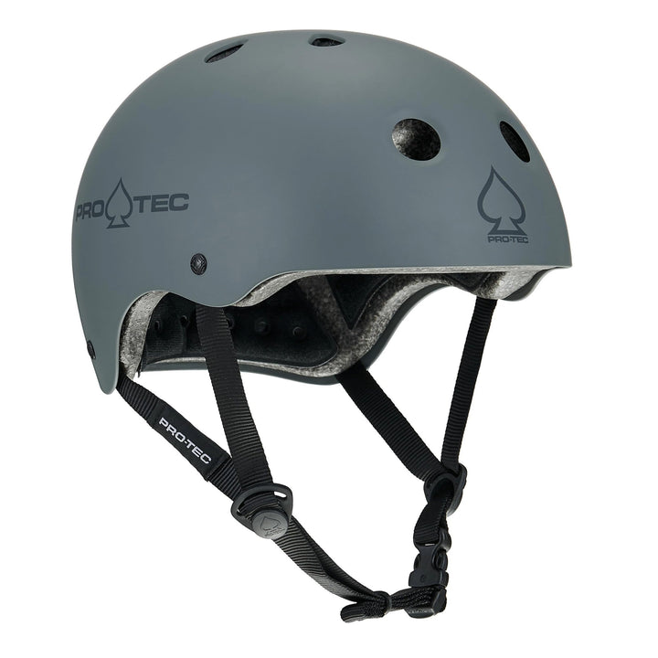 Pro tec Unisex Helmet Classic Certified XL Matte Grey, XL Matte Grey