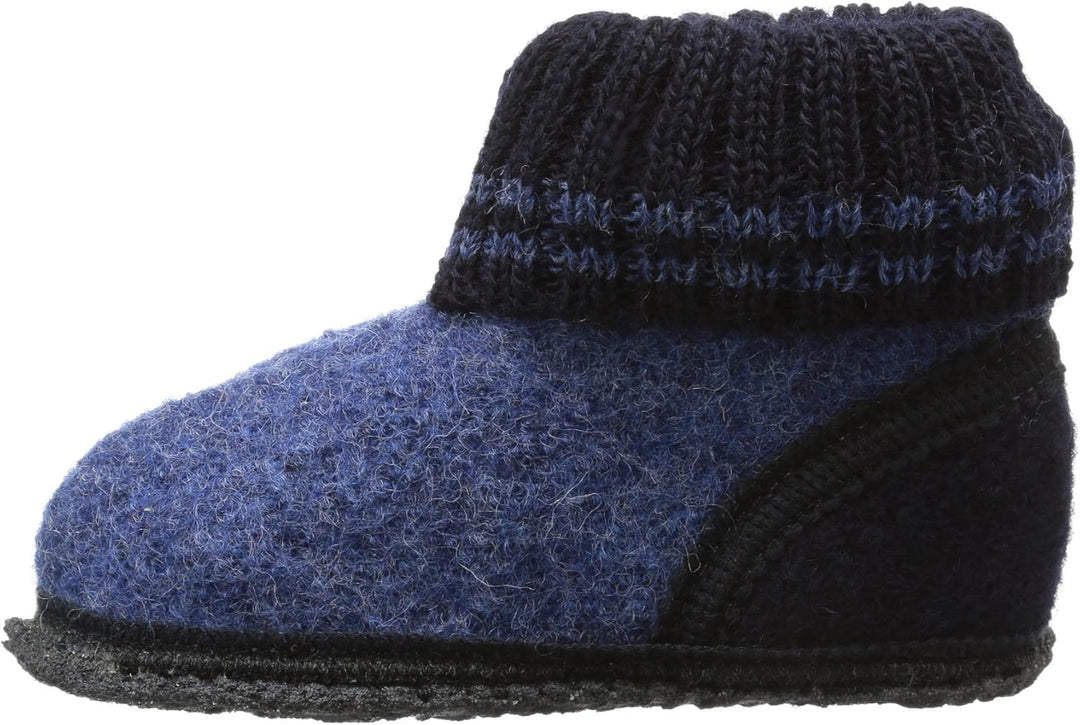 Beck Unisex Ötzi Flache Hausschuhe, Blau