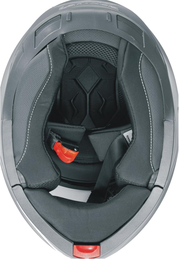 Helm Klapphelm Innensonnenblende Motorradhelm Modular Schwarz L