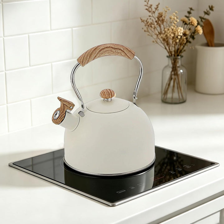 Wasserkocher 2.5L 304 Edelstahl Universal Für Induktion Herd