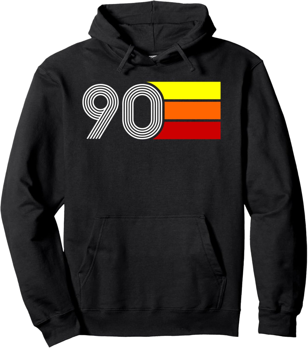 1990 Tri-Line Pullover Hoodie