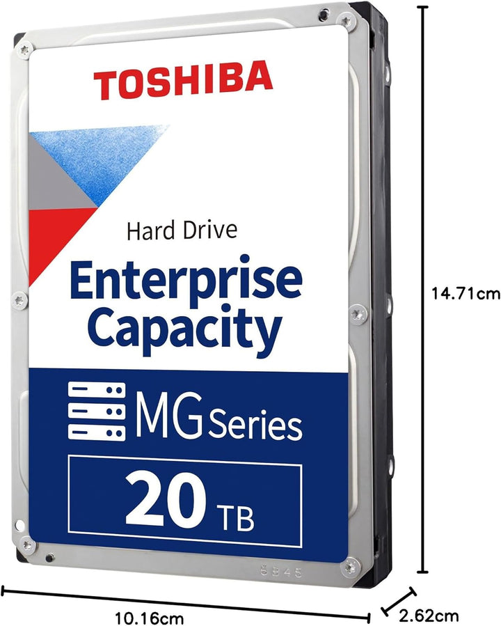Toshiba HD3.5 SA3-Raid 20TB MG10ACA20TE /7.2k/512e 20 TB, 20 TB