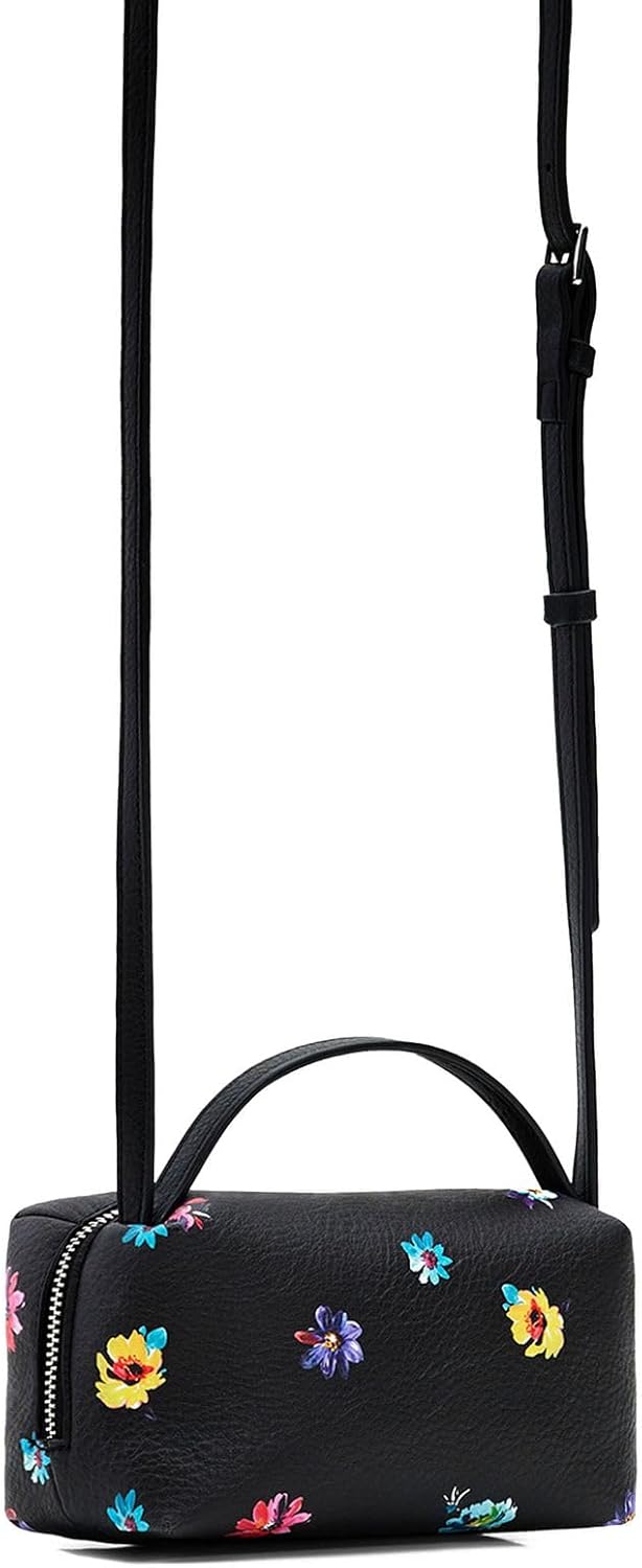 Desigual Damen BOLS_Fresia Detroit 2000 Black Schwarz, Schwarz