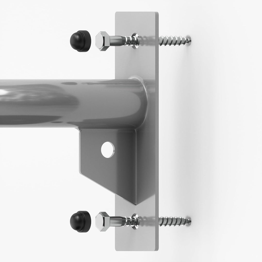 Wand Klimmzugstange, aus Stahl, pulverbeschichtete Pull-Up Bar mit 28 mm Griffdurchmesser, stabile W