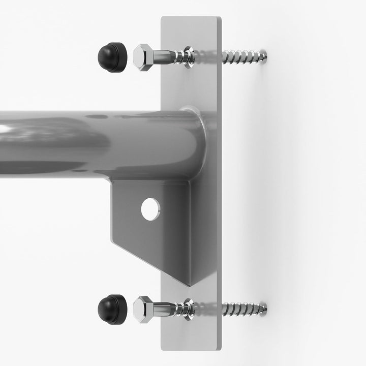 Wand Klimmzugstange, aus Stahl, pulverbeschichtete Pull-Up Bar mit 28 mm Griffdurchmesser, stabile W