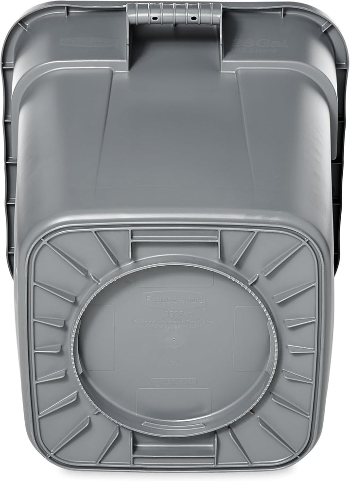 Rubbermaid Commercial Products 106L BRUTE Square Container - Red rot, rot
