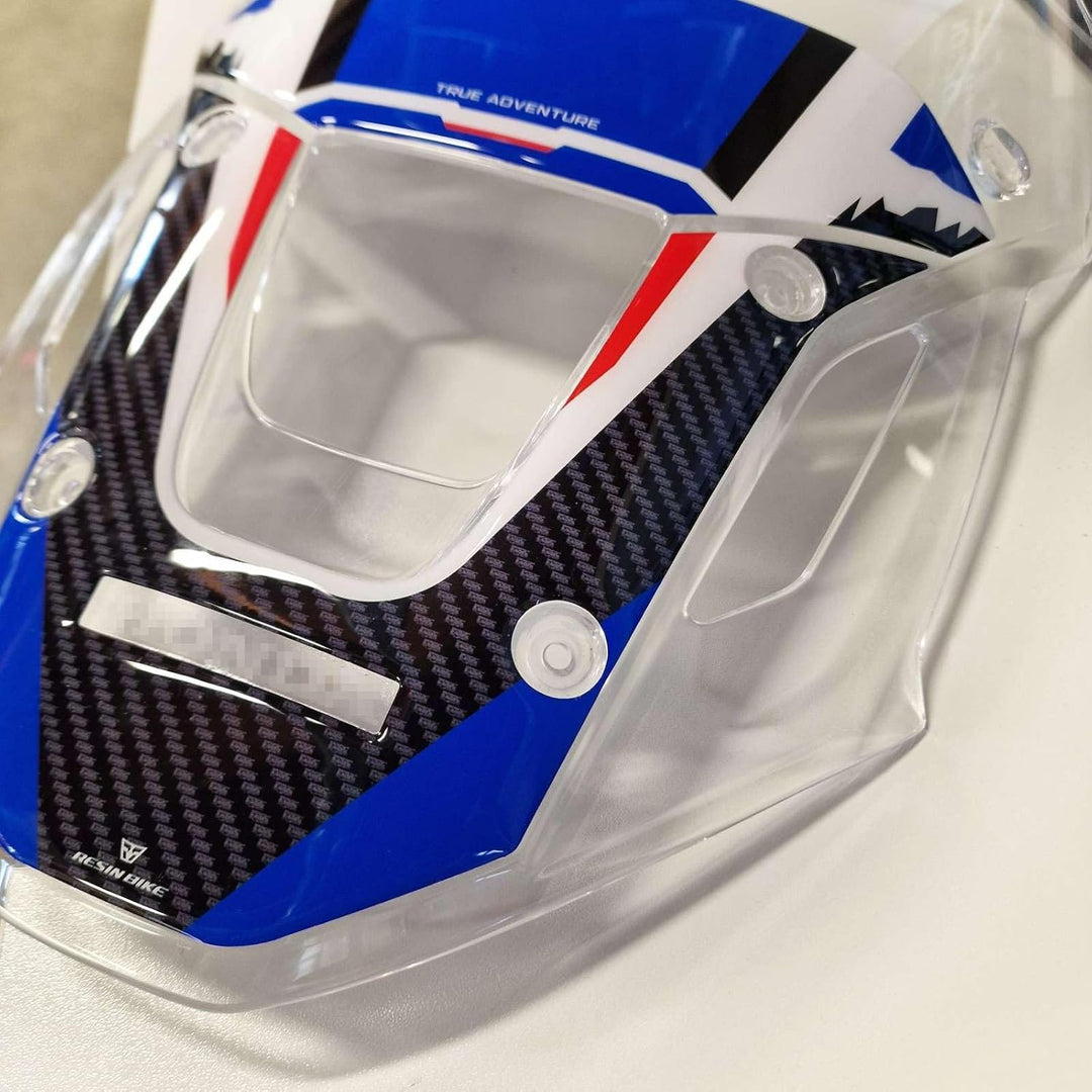 Resin Bike Aufkleber Motorrad Kompatibel Mit Honda Africa Twin 1100 2024-2025. Schutz Windschild vor