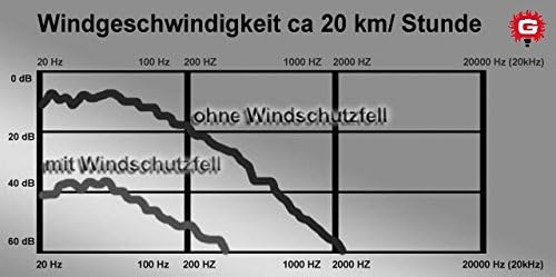 Gutmann Mikrofon Windschutz für JVC MZ-V8 / MZ-V8UE | Made in Germany