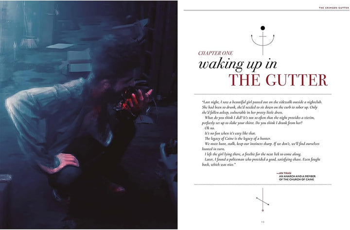 Vampire: The Masquerade 5th Edition Roleplaying Game The Crimson Gutter Chronicle Book