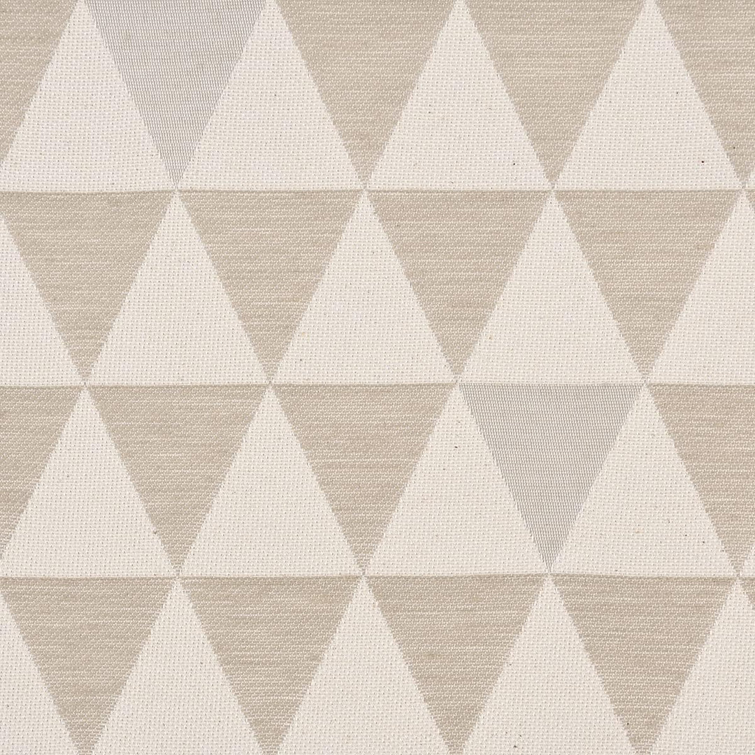 SCHÖNER LEBEN. Zugluftstopper Triangel Retro Scandi Sand Hellbeige, Auswahl:100cm Länge ca. 100x15x1