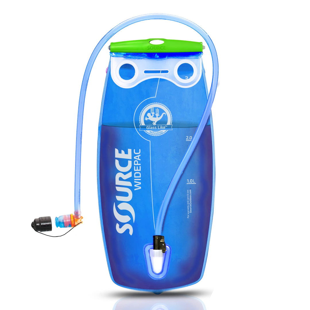 Source Wasserbehälter Widepac Transparent/Blau 3 Liter Single, Transparent/Blau 3 Liter Single
