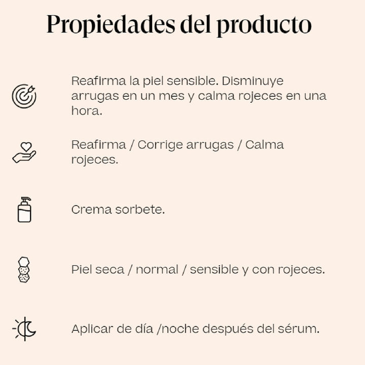 UPGRADE AR crema sorbete reafirmante y calmante 50 ml