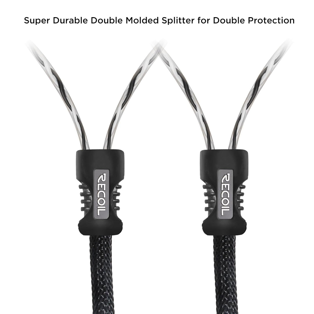RECOIL PCI1M Cinch Y-Adapter Premium OFC Doppelt Geschirmt
