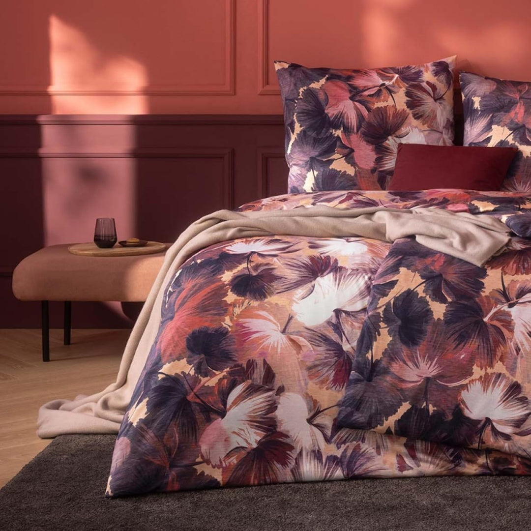 ESTELLA Mako Interlock Jersey Bettwäsche Pia vino 135x200 cm + 80x80 cm, 135x200 cm + 80x80 cm