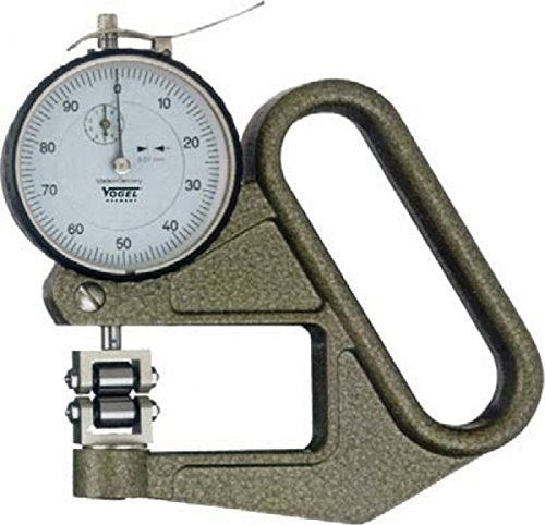 Dickenmessgerät, mit Rolle, 0 - 5 mm