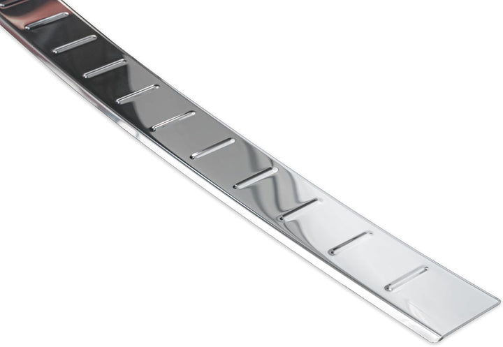 RECAMBO Ladekantenschutz Edelstahl Hochglanz poliert, Chrom Look - kompatibel für Citroen C5 Aircros