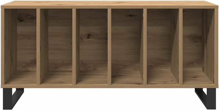 Schallplattenschrank Artisan-Eiche 100 x 38 x 48 cm, Artisan-eiche 1