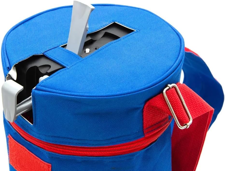 Mobile Kühlhaltetasche für 5 Liter Partyfass zum Zapfen für Partyfässer mit integrierter Kohlensäure